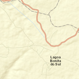 Lagoa Bonita do Sul Street Map