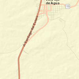 Villa Ojo de Agua Street Map