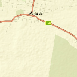 Warialda Street Map