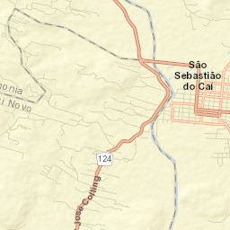 São Sebastião do Caí Street Map