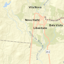 Nova Hartz Street Map