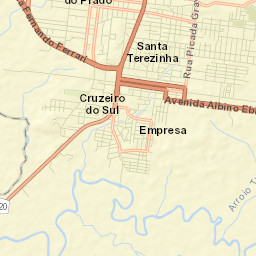 Taquara Street Map