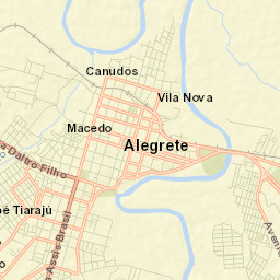 Alegrete Street Map