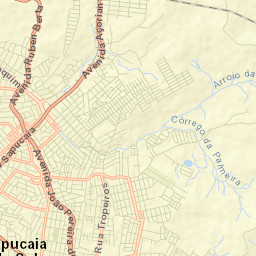 Sapucaia Street Map