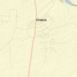 Orania Street Map