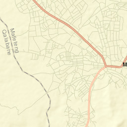 Mafeteng Street Map