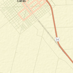 Ceres Street Map