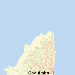 Coquimbo Street Map