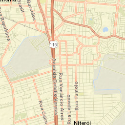 Canoas Street Map