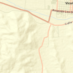 Vicuña Street Map