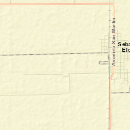 Sebastián Elcano Street Map