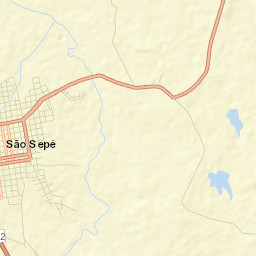 São Sepé Street Map