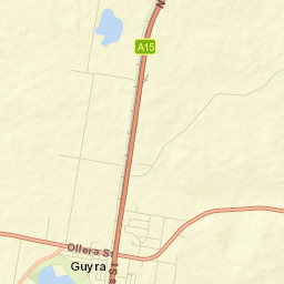 Guyra Street Map
