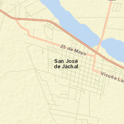 San José de Jáchal Street Map