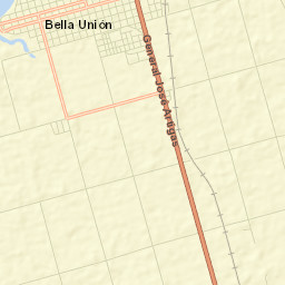Las Piedras Street Map