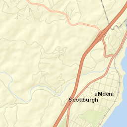 Scottburgh Street Map