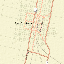 San Cristóbal Street Map