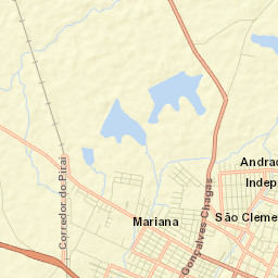 São Gabriel Street Map