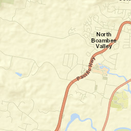 North Boambee Valley Street Map