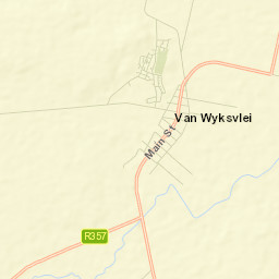 Van Wyksvlei Street Map