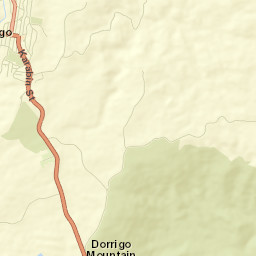 Dorrigo Street Map