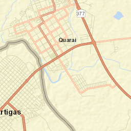 Quaraí Street Map