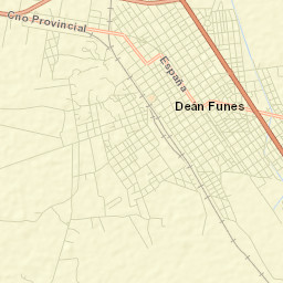 Deán Funes Street Map