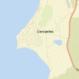 Cervantes Street Map