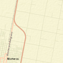 Morteros Street Map