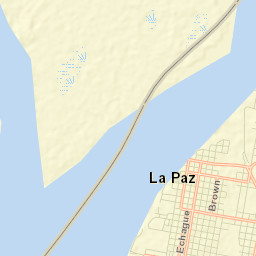 La Paz Street Map