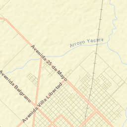 Chajarí Street Map