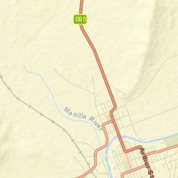 Manilla Street Map