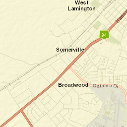 Somerville Street Map