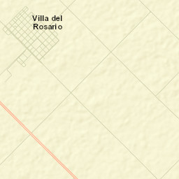 Villa del Rosario Street Map