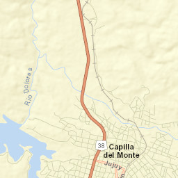 Capilla del Monte Street Map