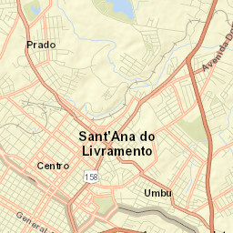 Santana do Livramento Street Map