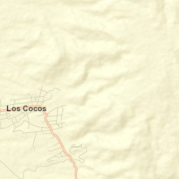 Los Cocos Street Map