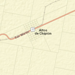 Altos de Chipión Street Map