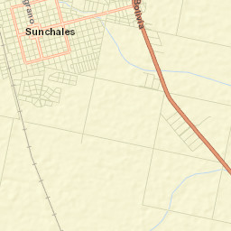 Sunchales Street Map