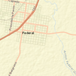 Federal Street Map