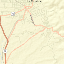 La Cumbre Street Map