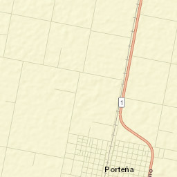 Porteña Street Map