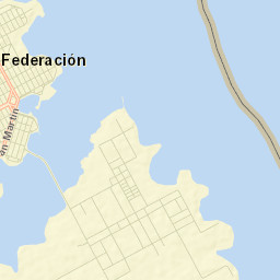 Federación Street Map