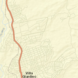 Villa Giardino Street Map