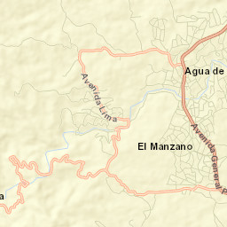 Agua de Oro Street Map