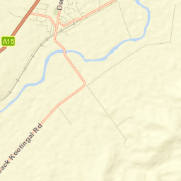 Kootingal Street Map