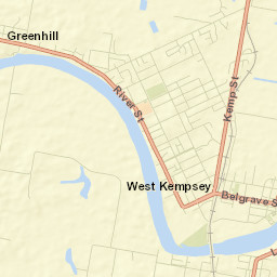 West Kempsey Street Map