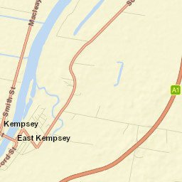 East Kempsey Street Map