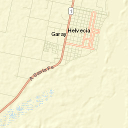Helvecia Street Map