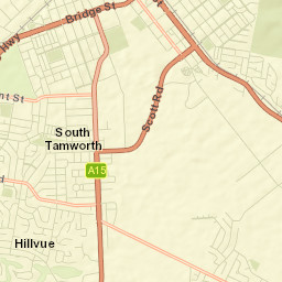South Tamworth Street Map